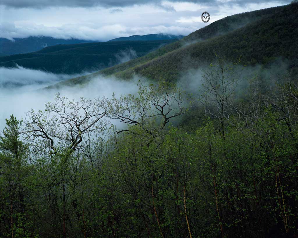 Clearing Spring

        Storm, Mt. Guardian from Overlook, Woodstock, NY 1984